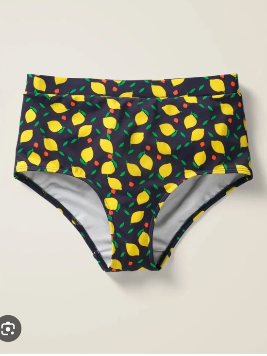 Boden Other - Boden High-Waist Lemon Print Bikini Bottoms